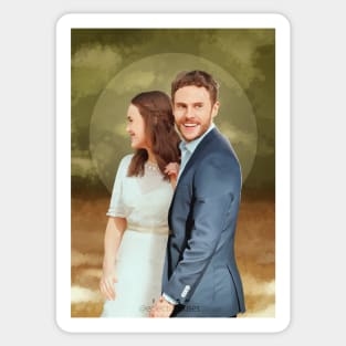 Fitzsimmons - Wedding Portrait Sticker